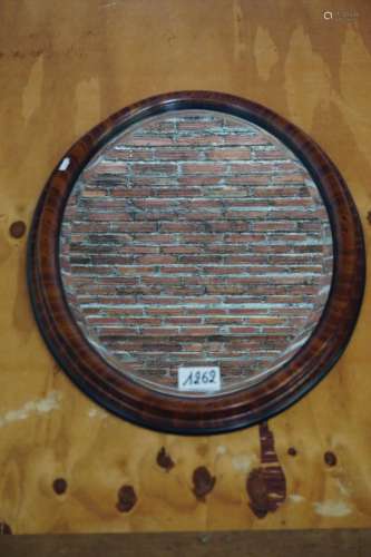 Miroir ovale - H : 80 cm