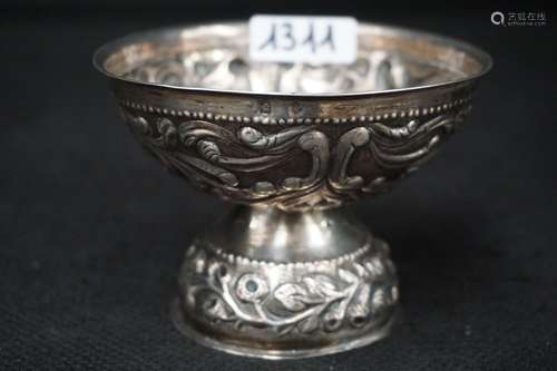 Antique bol à brandy en argent - Poinçon - Pèse 58 grammes