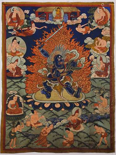 Nineteenth century thangka