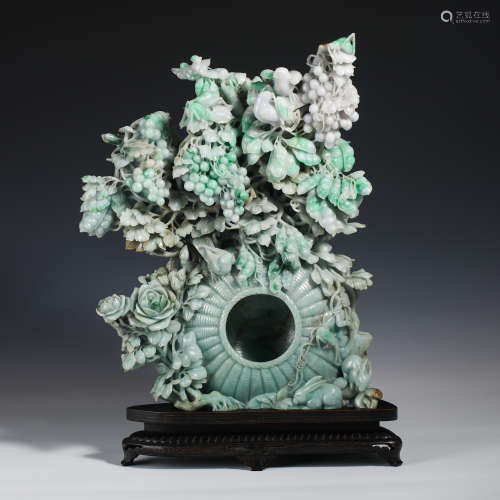 Twentieth century jade ornaments