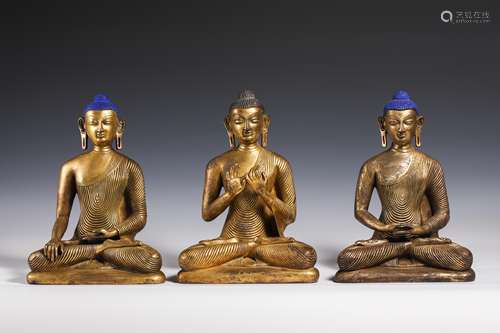 Nineteenth-century Bronze III Buddha