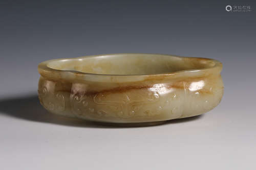 Eighteenth century Chinese Hetian jade wash