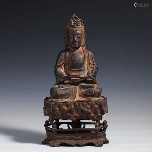 Seventeenth-century bronze Guanyin Master