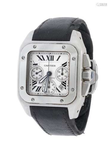 CARTIER Santos 100 XL Chrono watch