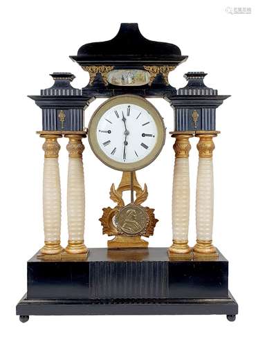 HORLOGE PORTIQUE DE STYLE NAPOLEON III