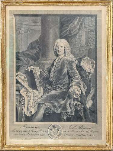 JEAN DAULLE (1703-1763) Franciscus de la Peyronie