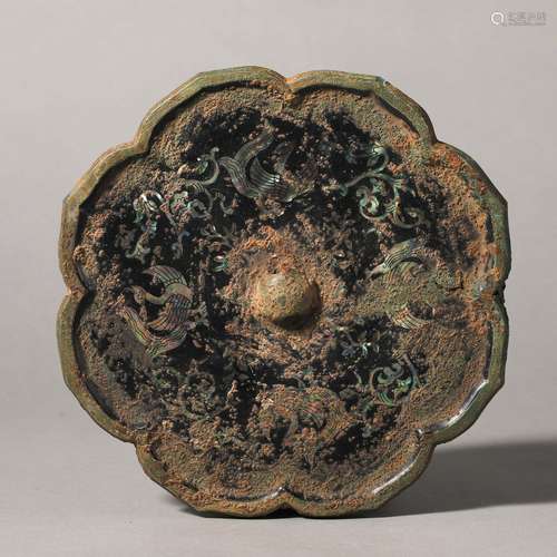 Han Dynasty bronze mirror