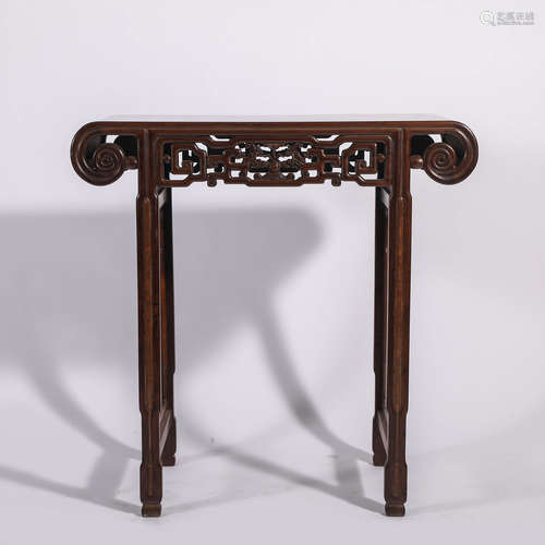 China Qing Dynasty Mahogany carved table