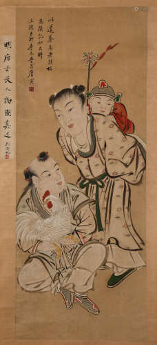 Wu Hufan's paintings