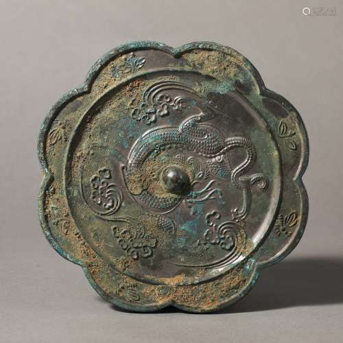 Han Dynasty bronze mirror