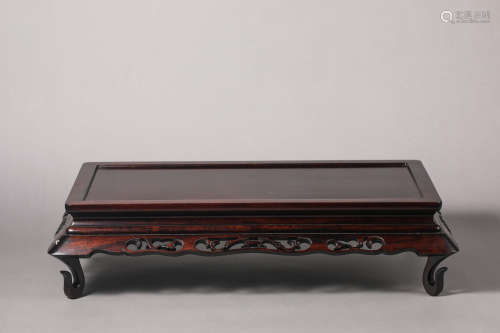 China Qing Dynasty Mahogany crafting table