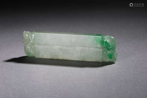 China Qing Dynasty Emerald Accessories