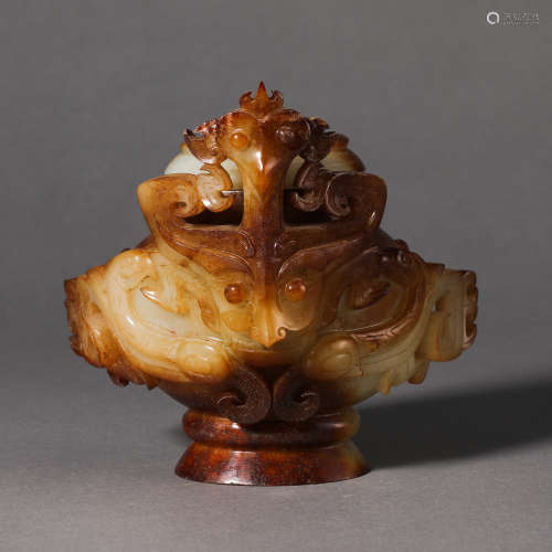 China Han Dynasty Hetian jade ornament