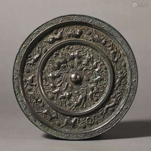 China Han Dynasty bronze mirror