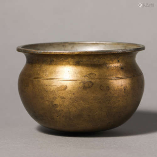China Jin Dynasty Gilt bowl