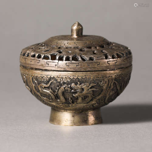 Qing Dynasty Silver Fragrance