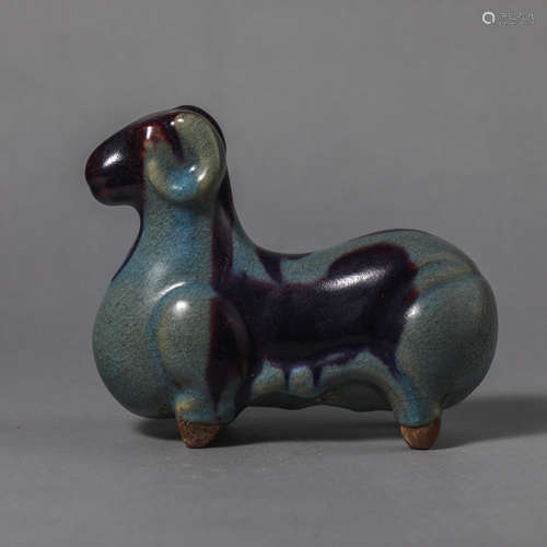 China Song Dynasty Sheep Zun ornament