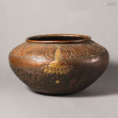 China Yuan Dynasty Copper utensils