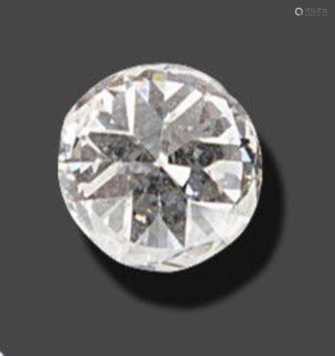 Diamant de demi taille brillant pesant environ 1 carat