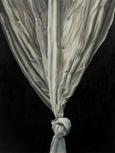 CHEMA BULLON (Madrid, 1965). “Knots”, 2019. Oil on canvas. A...