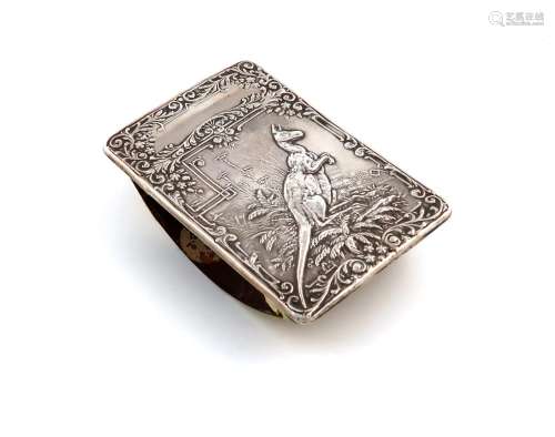 A Victorian silver blotter, by Crisford & Norris Ltd, Bi...