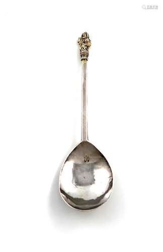 A 17th century provincial silver Apostle spoon, possibly the...