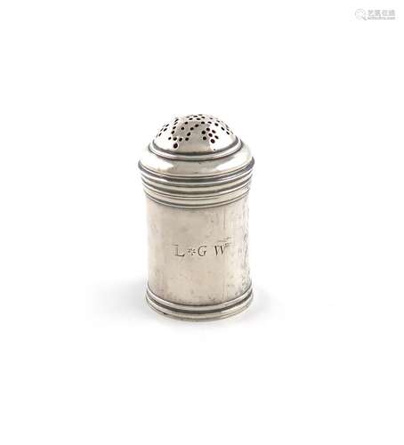 A George III silver caster, possibly by Starling Wilford, Lo...