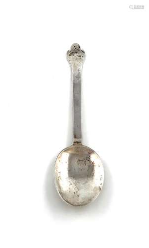 A Charles II silver childs Trefid spoon, probably by Steven ...