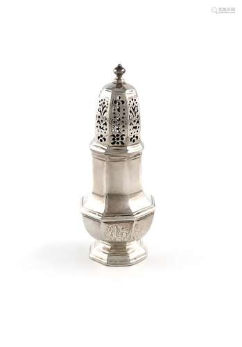 A George I silver sugar caster, by Thomas Bamford, London 17...