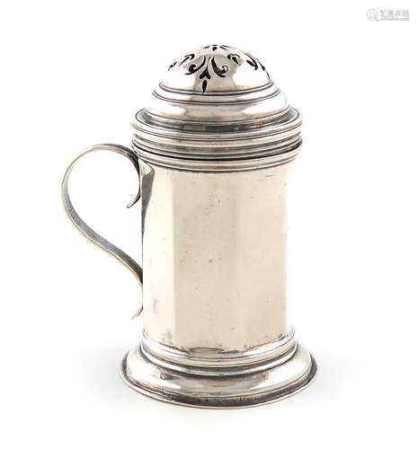 A George I silver kitchen pepper pot, by Edward Gibbon, Lond...