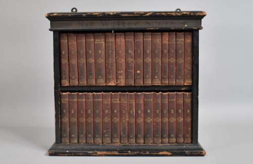 A Late 19th/Early 20th Century Table Top Two Shelf Bookcase,...