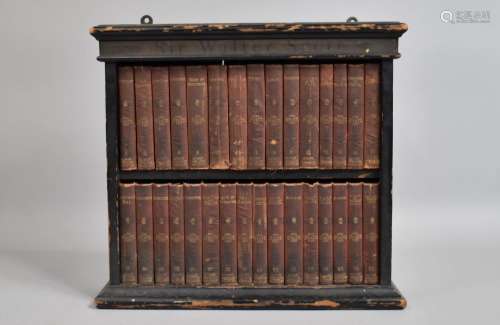 A Late 19th/Early 20th Century Table Top Two Shelf Bookcase,...