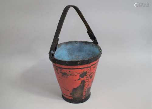A Late 19th/Early 20th Century Merryweather Fire Bucket with...