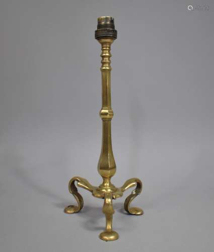 An Early 20th Century Brass Pullman Carriage Table Lamp, 36c...