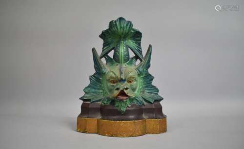 A Late 19th Century Cast Iron Door Stop in the form of Sea S...