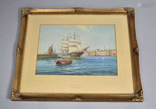 A D Bell R.B.A (1884-1966) A Gilt Framed Watercolour On The ...