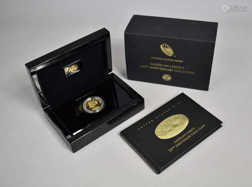 An American Liberty 225th Anniversary Gold Coin by United St...