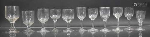 A Collection of Eleven Various 19th Century and later Drinki...