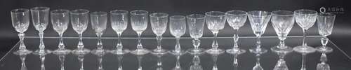 A Collection of Sixteen 19th Century and later Drinking Glas...