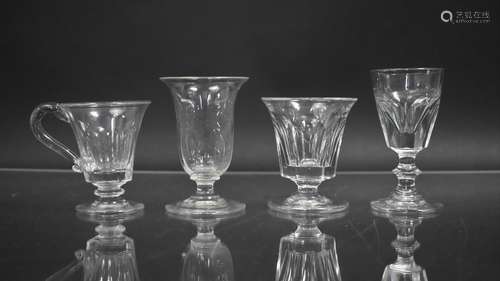 A Collection of 19th Century Glass to comprise Jelly Glass w...