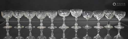 A Collection of Eleven various 19th Century and later Coupe ...