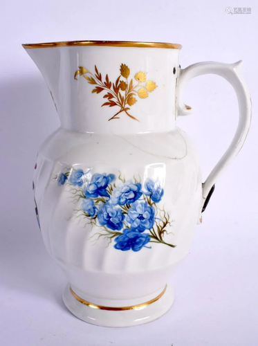 AN IMPORTANT COALPORT JUG PAINTED BY WM BILLINGSLEY IN BRIGH...