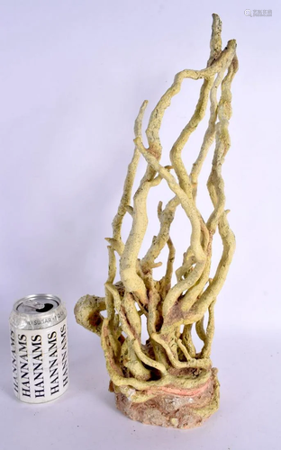 A LARGE VINTAGE CORAL STYLE SPECIMAN of naturalistic form. 4...