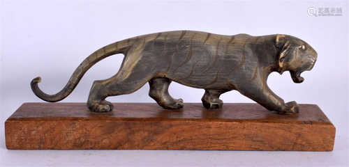 A 19TH CENTURY CARVED MIDDLE EASTERN CARVED RHINOCEROS HORN ...