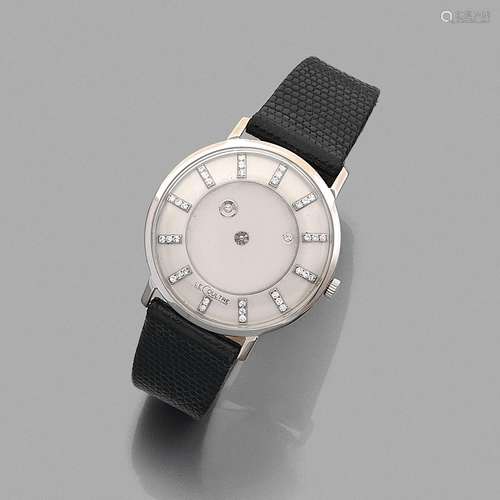 LE COULTREMYSTERIEUSE. REF. 615-208.Montre bracelet en or gr...