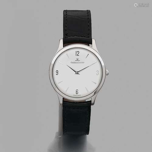 JAEGER LECOULTREMASTER ULTRA THIN. REF. 145.6.79.Montre brac...