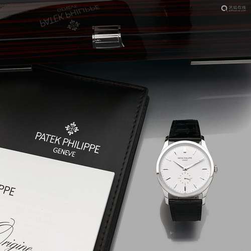 PATEK PHILIPPECALATRAVA. REF. 5196GVENDUE EN NOVEMBRE 2017.M...