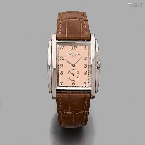 PATEK PHILIPPEGONDOLO. REF. 5124G.Montre bracelet en or gris...