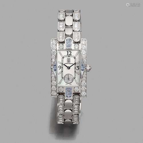 HARRY WINSTONAVENUE COLLECTIONMontre bracelet de dame en or ...