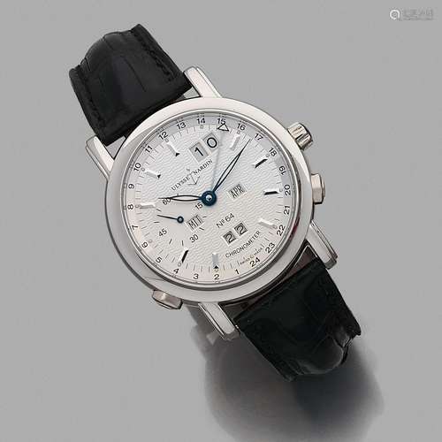 ULYSSE NARDINCALENDRIER PERPETUEL GMT. REF. 329-80.DEBUT DES...